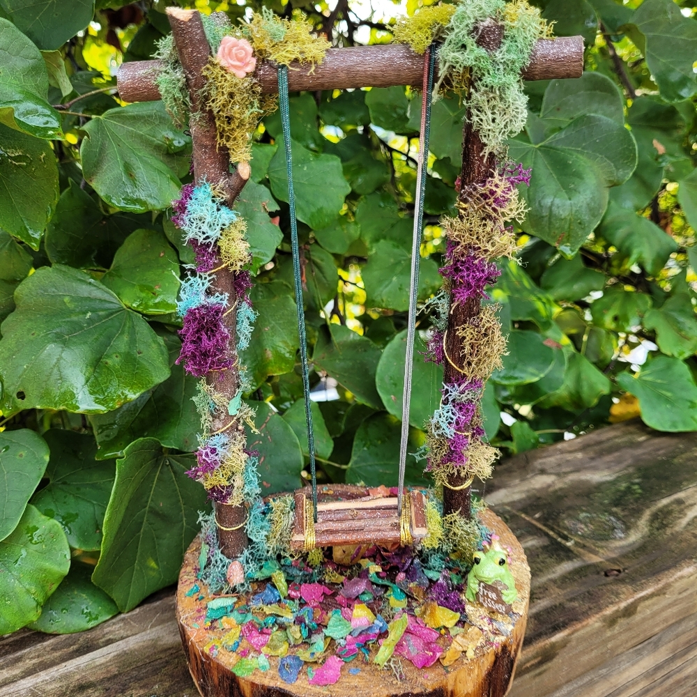 🧚‍♂️Handmade Fairy Swing🦄